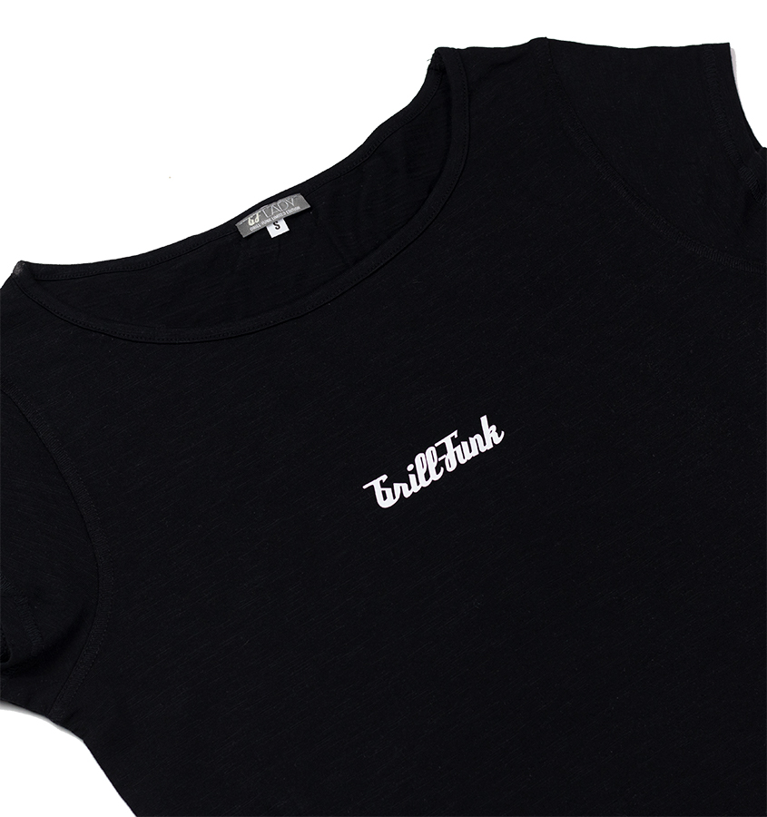 Koszulka damska Grill-Funk Minimal - czarna