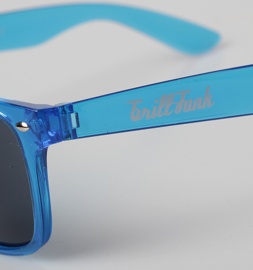 Okulary Grill-Funk Classic Transparent Blue